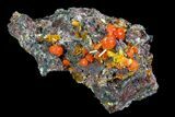 Wulfenite Crystal Cluster - Rowley Mine, AZ #76827-1